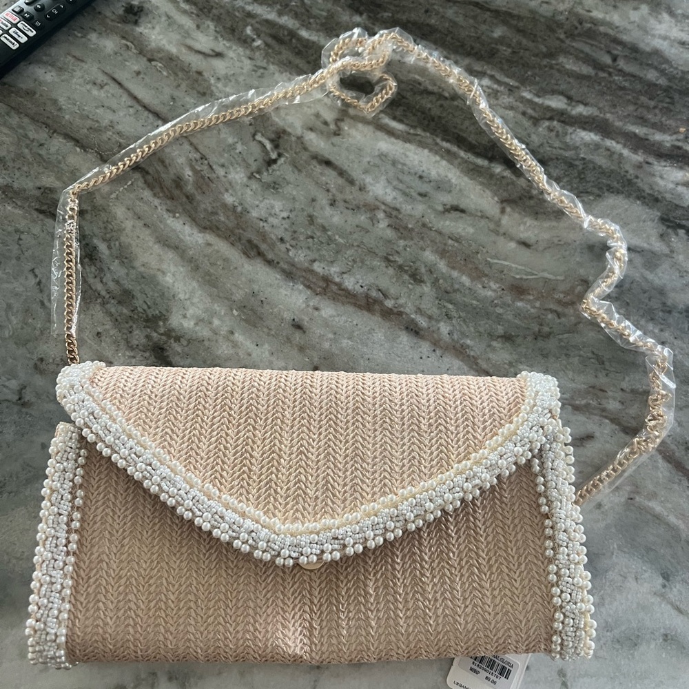 Pearl evening bag